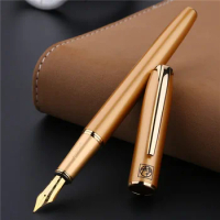 Picasso 916 Top Quality Champaign Gold School Office Fountain Pen 0.38mm/ 0.5mm Nib Best Gift Ink Pens Stationery Supplies