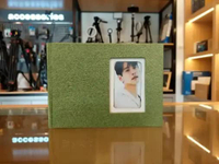 Album Foto 4R Photo Album 10 Sheet Hitam / Album Foto SAGE OLIVE