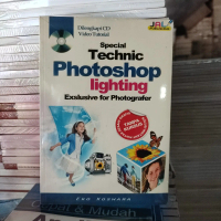 Special technic photoshop lighting. clb