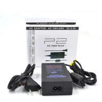 100pcs DC 8.5V AC Adapter Home Wall Charger Power Supply EU US Plug for Sony PS2 Slim 70000 Series Console