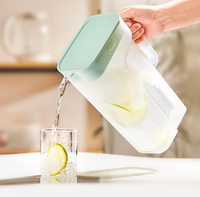 冷水壺家用裝水容器涼水杯大容量涼水壺夏季塑料冰箱水壺【摩可美家】