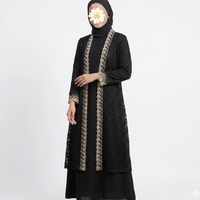 Cardigan Outer Brukat Panjang Premium / Outer Renda Muslimah / Kardigan Brokat Long Outer Kebaya Kon