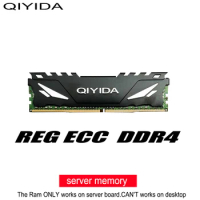 Qiyida ddr4 Ram 8GB 4GB 16GB PC4 2133MHz or 2400MHz 2666MHZ 2400 or 2133 ECC REG Server Memory 8G 16G 4G 32GB RAM