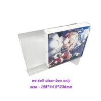 Transparent protective PET cover For PS4 Tsukihime limited edition version game storage display box clear Collection case