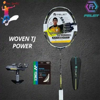 RAKET BADMINTON FELET WOVEN TJ POWER (V) RAKET Pasang Senar FELET