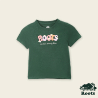 【Roots】Roots 小童- OUTDOOR ROOTS短袖T恤(深綠色)