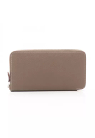 Hermès Pre-Loved Hermès Azap Long silk in Etoupe round zipper long wallet Veau epsom Gray brown silv