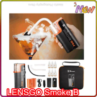 LENSGO Smoke B 40W Portable Hand-Held Fog Machine Dry ice Smoke Effect Powerful Photography Smoke Machine for Film Productions
