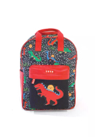 TOYU TOYU Backpack Tas Ransel Sekolah Fashion Anak PAUD TK SD Laki Dinosaur Merah Premium