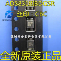 2pcs original new A/D converter ADS8318IDGSR ADS8318IBDGSR ADS8318 silk screen CBC MSOP-10