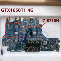 For DELL G7 7590 G5 5590 Laptop Motherboard.With i7-9750 i7-8750h CPU.GTX1050TI 1650TI 4G GPU.100% Tested ok