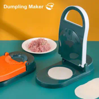 In1 Dumpling Maker Mold Machine Kitchen Dumpling Making Tool Dough Skin Artifact Pressing Molder Wrapper Presser Gadgets Bake