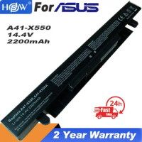 2600mAh A41-X550A Laptop Battery For ASUS A450 A550 F450 F552 K450 K550 P450 P550 R409 R510 R510C X450 X550 A41-X550