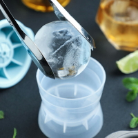 冰球 矽膠製冰盒 冰塊 製冰模具 製冰器 造型冰塊 威士忌冰球 圓球冰 球型冰模【BlueCat】【JH1337】