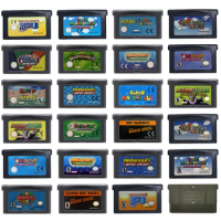 GBA Game Mario Series Cartridge 32-Bit Video Game Console Card Super Mario Kart for GBA NDS USA/EUR Versions