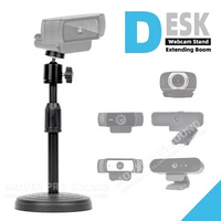 For Logitech C920 C922 C930e C930 C 922 930 920 930e C615 C920e 920e Pro Webcam Stand Ball Head Desktop Holder Boom Camera Mount
