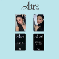 ITZY Yeji AIR STARRIVER การ์ด Lomo, ชุด 2-6 ชิ้น, วัสดุทอง, JYP, อัลบั้ม Algorhythm, การ์ดภาพของขวัญ