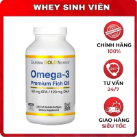 Viên uống dầu cá California Gold Nutrition Omega 3 Premium Fish Oil - 240 viên TẠI WheySinhVien Vn