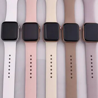 Silicone Strap For Apple Watch Band 49mm 45mm 44mm 42mm 41mm 40mm 38mm 40 44 Sport Bracelet iWatch Ultra 2 Series 9 8 7 6 5 4 SE