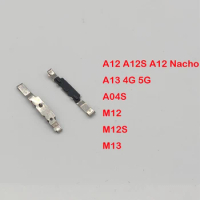 10PCS For Samsung A12 A12s Nacho A13 A04S M12 M12S M13 Power Button Side Key Bracket With Iron Hook Support Fixed On Key Clip