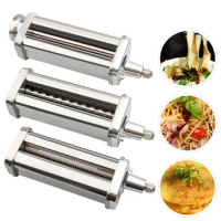 For KitchenAid Pasta Roller Cutter for KitchenAid Stand Mixers Pasta Sheet Roller Processor Spaghetti Fettuccine Cutter