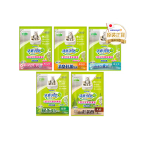 【Unicharm Pet 清新消臭】抗菌貓砂3.8L-4L-3包組(沸石砂/紙砂/針葉砂/消臭大師)