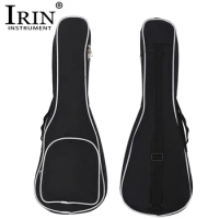 IRIN 23 Inch Ukulele Bag Black Portable Soft Case Oxford Cloth Ukulele Mini Guitar Shoulder Backpack Guitar Parts &amp; Accessories