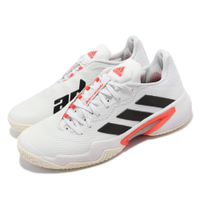 adidas 網球鞋 Barricade M 運動 男鞋 愛迪達 避震 包覆 穩定 支撐 訓練 白 黑 FZ3935