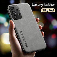 For Samsung Galaxy A33 A53 A73 5G Case Car Magnetic Kickstand Phone Case For Samsung A13 A 33 53 73 13 Soft Leather Back Cover