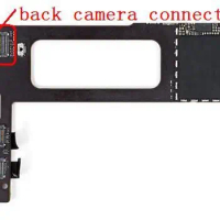 50pcs/lot For iPad mini 1 2 mini1 mini2 A1432 A1455 A1489 A1490 J2950 back big rear larger camera fpc connector contact on board