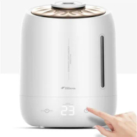 Deerma F600 5L Home Ultrasonic Air Humidifier Touch Version Air Purifying for Air-conditioned rooms Office household For Baby