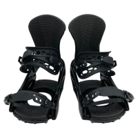 【FiveForty】SNOWBOARD滑雪板固定器-黑色-AS24140(滑雪 單板 固定器 舒適 Binding)