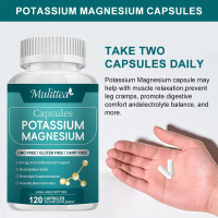 Mulittea POTASSIUM MAGNESIUM Kapsul Kalium Magnesium