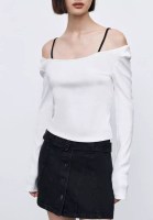 Urban Revivo Combination Knitted Top