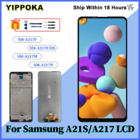 6.5" For Samsung Galaxy A21S Display LCD Touch Screen Digitizer For Galaxy A21S LCD SM-A217F A217F/DS A217M Component Replace