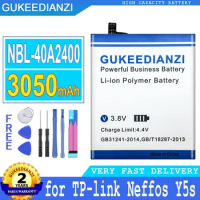 GUKEEDIANZI Battery NBL-40A2400 for TP-Link Neffos Y5s TP804A TP804C Big Power Battery, 3050mAh