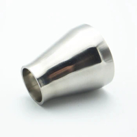 19mm 25mm 32mm 38mm 45mm 51mm 57mm 63mmOD 304 Stainless Steel Sanitary Weld Reducer Pipe Fitting For Homebrew