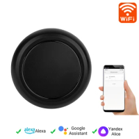 Smart WiFi IR Universal Remote Controller Infrared Sensor Emitter Smart Home Hub App Control with Alexa Google Assistant