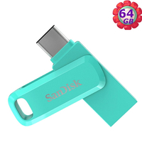 SanDisk 64GB 64G Ultra GO USB TYPE-C 【SDDDC3-064G 綠】SD SDDDC3 USB 3.1 OTG 雙用隨身碟
