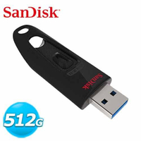 【現折$50 最高回饋3000點】SanDisk Ultra USB 3.0 CZ48 512GB 隨身碟