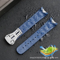 20Mm Rubber Silicone Watch Band Suitable For Omega Seamaster 300 On 150 Aqua Terra Ultralight 8900 Steel Buckle Watch Band