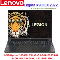 Lenovo Legion R9000X 2022 16-Inch Gaming Laptop AMD Ryzen 7 6800H Radeon RX 6600S 4G/RX 6800S 8G 16+