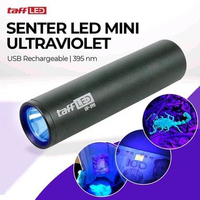 TaffLED Senter UV Ultraviolet Mini Flashlight Senter Deteksi Uang Dokumen