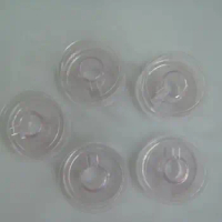 1000pc/lot Clear Plastic Bobbin ABS Sewing Machine Spare Parts Shuttle Fits Singer Brother Janome NEEDLE-7320063