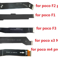 NEW Mainboard For Xiaomi Poco F2 Pro F1 F3 X3 GT M4 X4 Pro 4G 5G M3 Motherboard FPC Main Board Connector Flex Cable Part