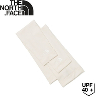 【The North Face 防曬透氣袖套《沙丘白》】86S6/防曬袖套/防曬手套/自行車