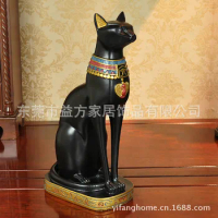 Cat God Egyptian cat god resin crafts ornaments new home furnishings living room home decor
