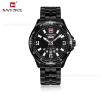 NAVIFORCE WATCH 9106 Mens Watches Top Brand Luxury Casual Quartz Waterproof Luminous Wristwatch
