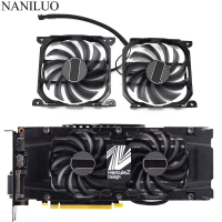 COD2 ชิ้น/ชุด CF-12915S P104-100 1070Ti 1080Ti พัดลมระบายความร้อนการ์ด GPU สำหรับการ์ดกราฟิก INNO3D 