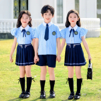 Original School Uniform Sweet Versatile Summer Elementary School Uniform Class Uniform Short Sleeve
